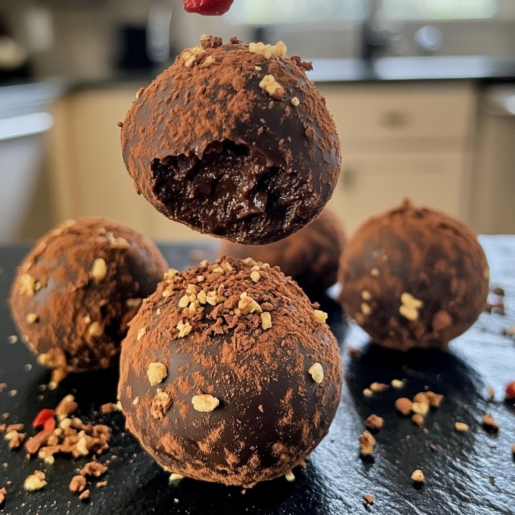 Chocolate Chili Truffles