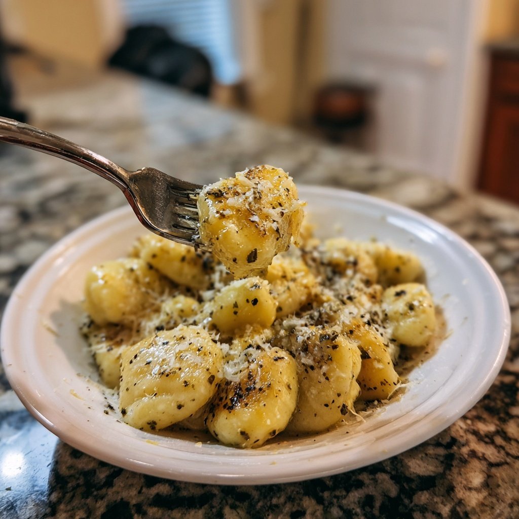 Romantic Lemon Parmesan Gnocchi
