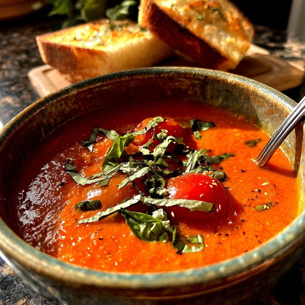 Creamy Tomato Basil Soup