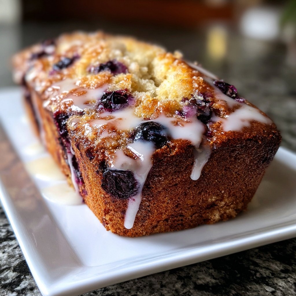 Blueberry Lemon Tea Bread