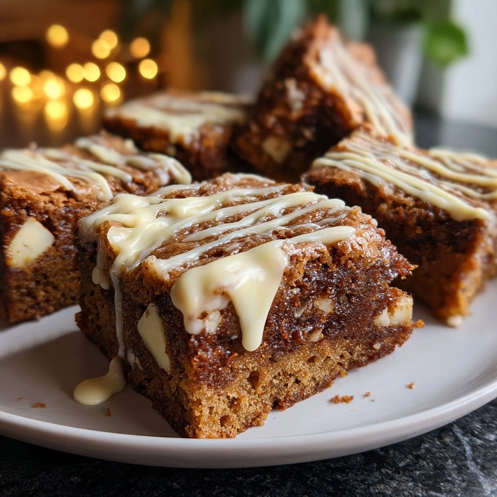 White Chocolate Brownies
