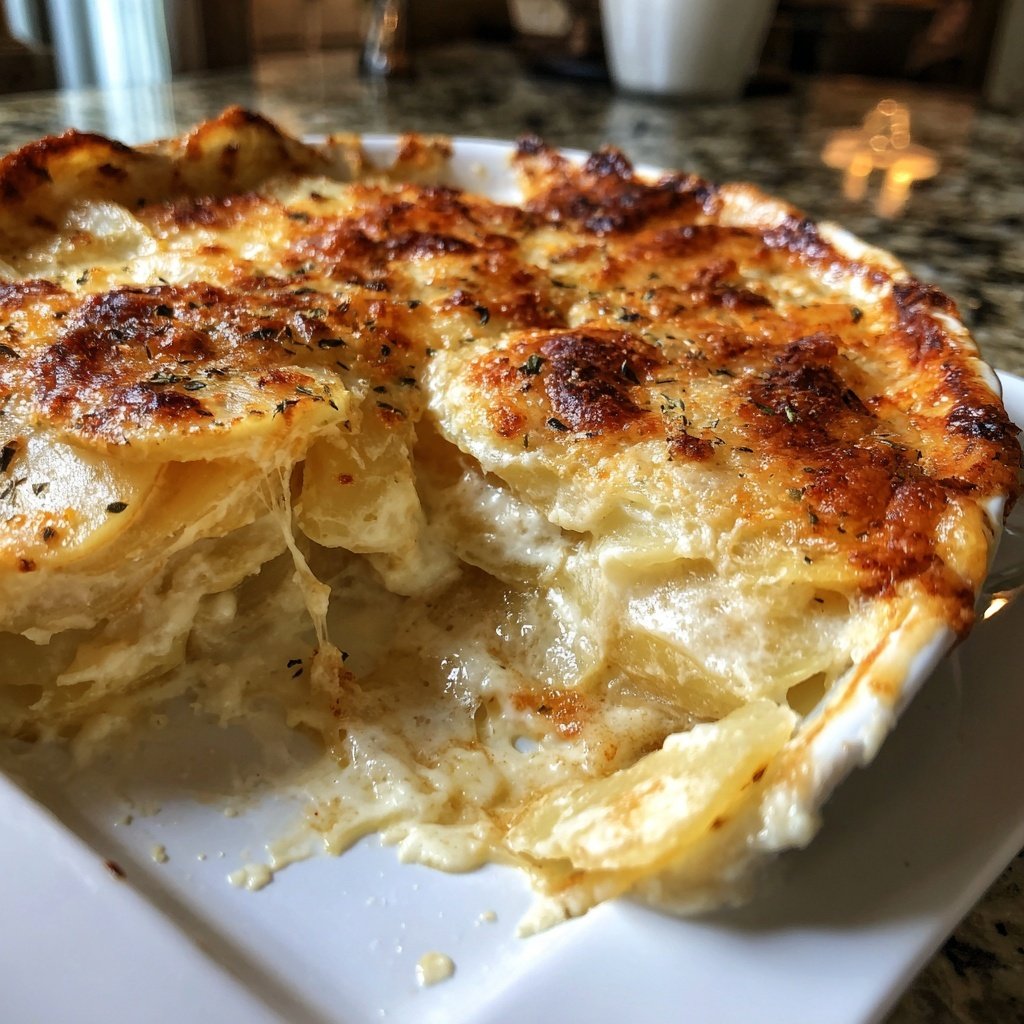 Sunday Creamy Potato Gratin