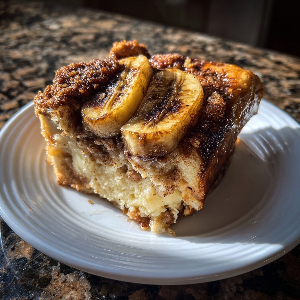 Cinnamon Banana Yogurt Bake