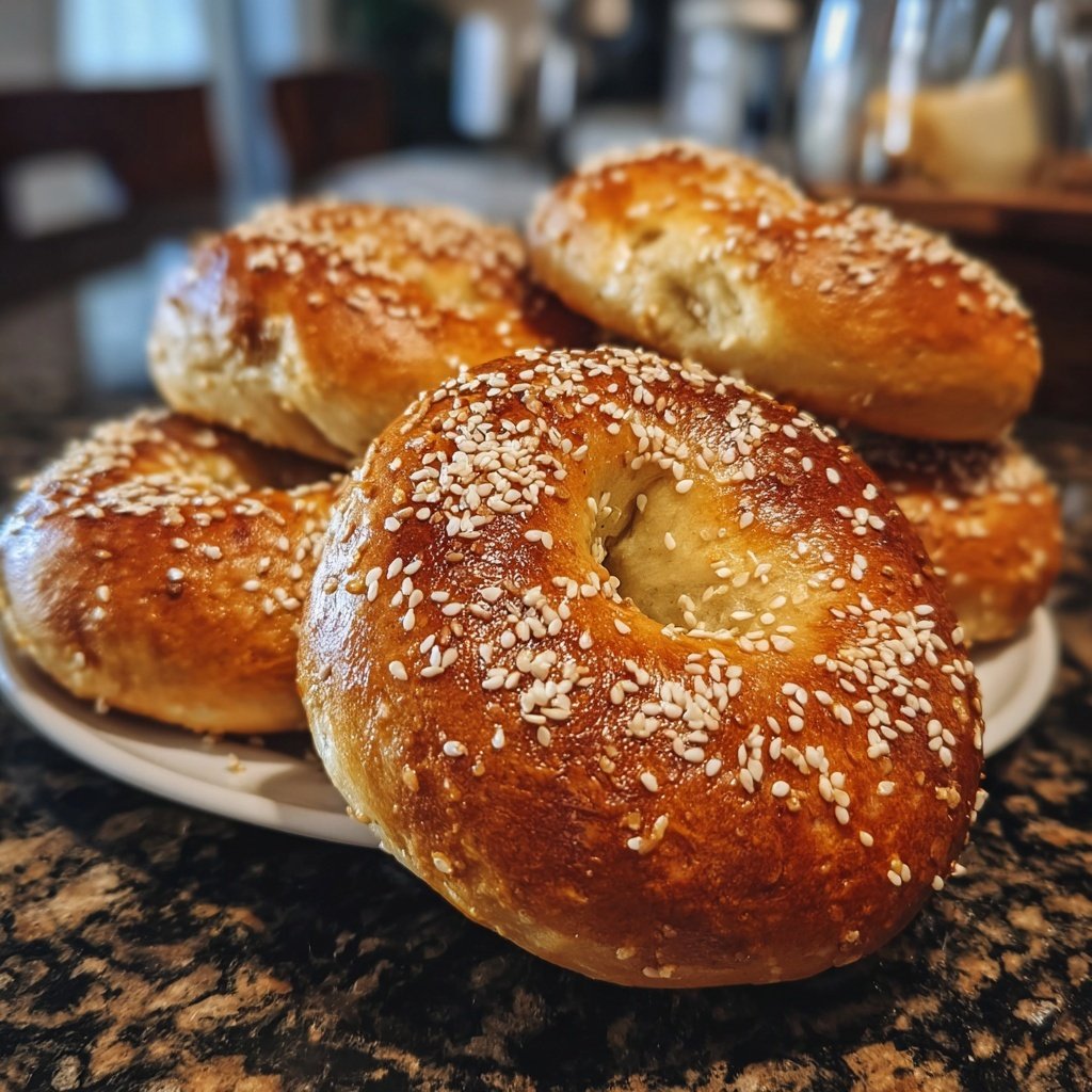 Soft Greek Yogurt Bagels No Yeast