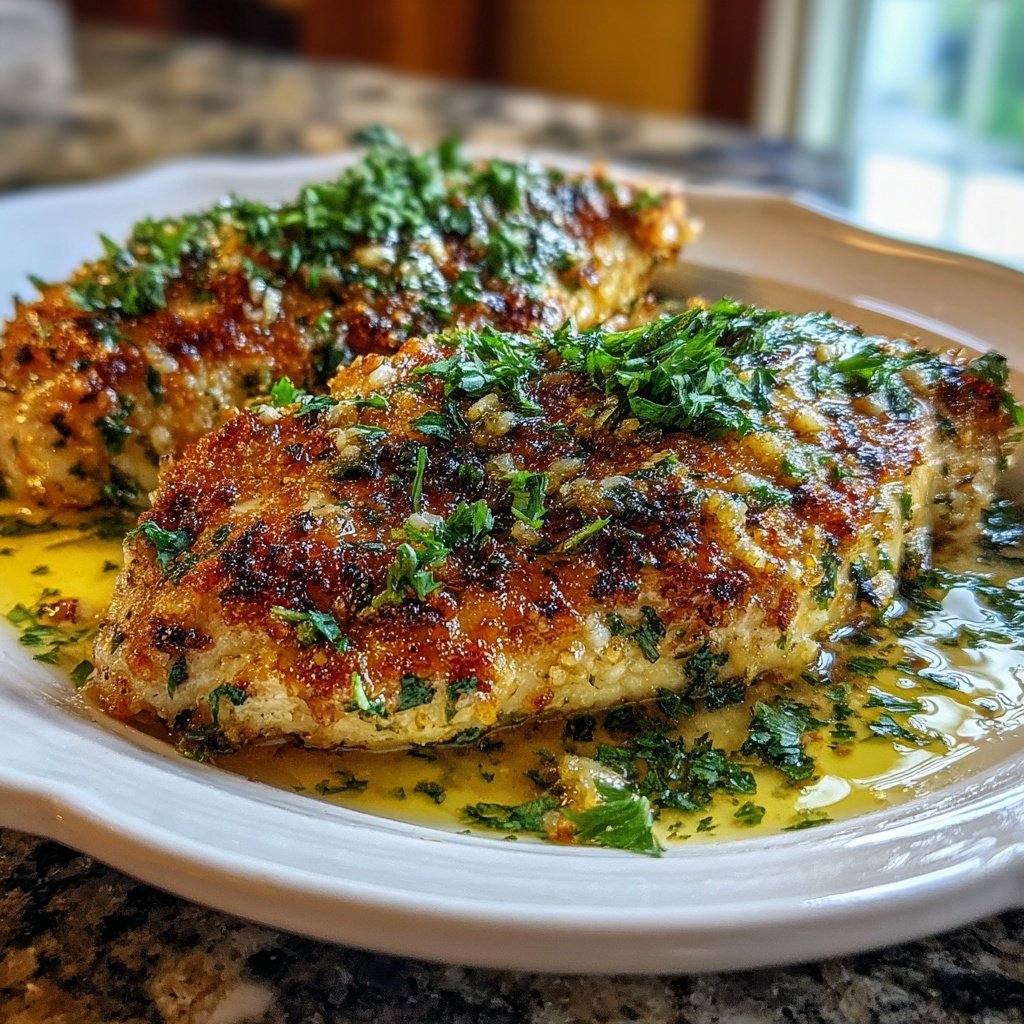 Healthy Baked Chicken Breast With Garlic